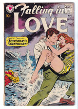 FALLING IN LOVE 41 (1961 DC) 2 Roy Lichtenstein source art; John Romita c/a; GD+ picture