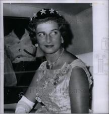 1960 Press Photo Princess Alexandra ball dress - DFPC80559 picture
