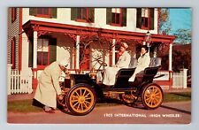 1905 International High Wheeler, Cars, Transportation, Antique Vintage Postcard picture