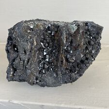 Rare 4.9” XL Magnetite with Green Muscovite Crystal Cluster 2.25lbs - Morocco picture