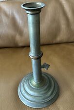 Pewter Candlestick Vintage With Candle Adjuster 🇩🇰 picture