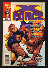 X-Force 90 NEWSTAND HTF Jim Cheung Tarot Siryn Cable V 1 Domino X Men Factor picture