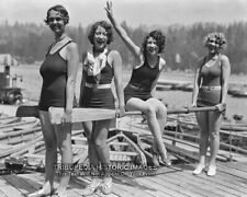 1920s Sexy Bathing Beauties Photo - Four Beautiful Swimsuit Flappers Girls picture