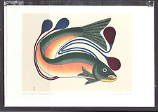 BEAUTIFUL FISH by Nunavut Inuit artist Kenojuak Ashevak - New 6