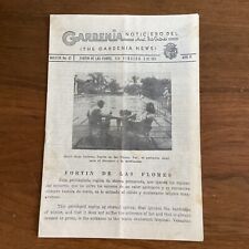 Vintage 1951 Hotel Ruiz Galindo The Gardenia News Pamphlet Brochure picture