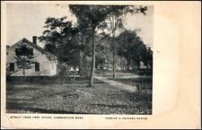 C.1901-07 Street From Post Office, Cummington, MA Postcard picture