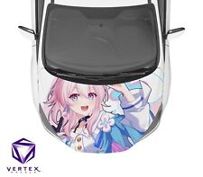March 7th Cute Star Rail Anime Hood Wrap Weatherproof Vinyl Decal 50 X 60 picture