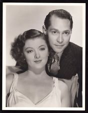 STUNNING DECO C1938 MYRNA LOY FRANCHOT TONE MAN PROOF 10X13 CLARENCE BULL PHOTO picture