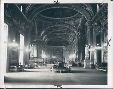 1946 Press Photo Conference Hall Luxembourg Palace 1940s Paris France picture