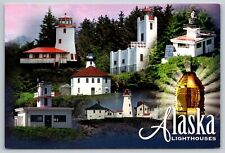 Postcard Alaska Lighthouses Multiview 10G picture