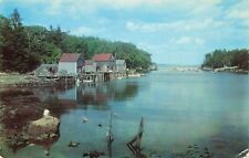 Back Cove, New Harbor, Maine Vintage Chrome PC picture