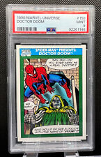 1990 Marvel Universe • #150 Spider-Man Presents: Doctor Doom • PSA 9 MINT • MCU picture