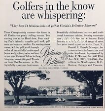 1960’s Belleview Biltmore Hotel Golf Resort Belleair FLA 5.5” PRINT AD Vintage picture