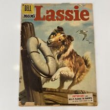 * LASSIE # 24 * GOLDEN AGE DELL COMICS 1955 MGM … Complete Low Grade picture