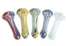 lot of 5, 2.5”-3” inch small glass collectibles peanut pipes assorted best deal picture