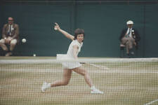 Billie Jean King and Rosemary Casals 1970s OLD PHOTO picture