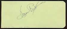 Joan Fontaine d2013 signed 2x5 cut autograph on 3-4-48 at Ambassador Hotel LA picture