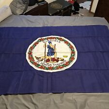State of Virginia Defiance Vintage Flag 3x5 Made in USA 100% Cotton picture