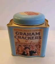 Vintage Decorative Metal Tin National Biscuit Company Graham Crackers picture