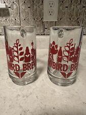 Vintage Red Snowbird Brewfest Beer Mugs 12oz - Snowbird Resort Utah picture