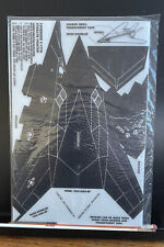 LOCKHEED F117A STEALH BOMBER VINTAGE STYROFOAM GLIDER TOY RARE SEALED PACKAGING picture