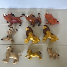 9 Lot set The Lion King Simba Pumba Mufassa PVC Figures Toy Cake Topper Gift picture