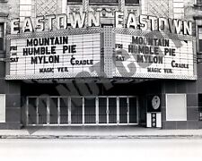 Dec 1971 Detroit Eastown Music Theatre Mountain Humble Pie On Marque 8x10 Photo picture