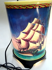 Vintage 1960s Old Ironsides/Mayflower/Wind Jammer Nautical Motion Lamp-Works picture