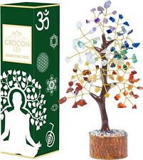 7 Chakra Tree - Crystal Tree - Chakra Tree of Life - Crystal Gifts Money Tree Tr picture