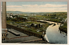 Millinocket, Stream From Mill, Millinocket, Maine ME Vintage Postcard picture