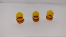 Mattel Space 1999 Eagle YELLOW HELMETS set of 3 action figure diorama  picture