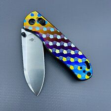 Kizer Azo Drop Bear Ki3619A3 Clutch Lock Knife Titanium (3