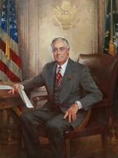 Franklin D. Roosevelt Presidential Portrait reproduction 13