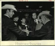 1970 Press Photo Guests at Houston Livestock Show International Committee Party picture