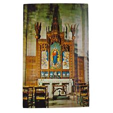 Postcard Washington Cathedral Mount Saint Alban Religious Washington DC Chrome picture