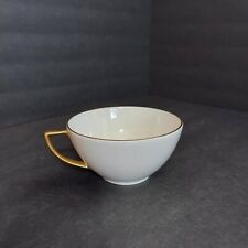 Jasper Conran JC Gold Wedgwood Bone China White/Gold Tea Cup Only (3 available ) picture