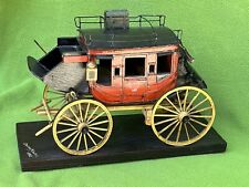 Wells Fargo & Co  1982 Overland Stagecoach   Oscar M Cortes -Signed & Numbered picture