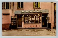 Polperro-United Kingdom, The Pottery Shop, Advertising, Vintage Postcard picture