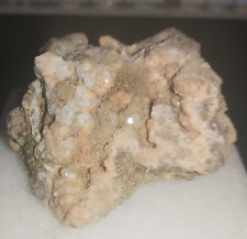 Cypriot Natrolite, Gmelinite & Analcime specimen, on marble base picture