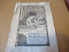 Antique 1880's Advertisement Pears' Soap English Complexion Soap picture