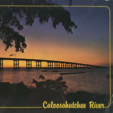 Caloosahatchee River Fort Myers 4x6 Postcard c1991 Florida Sunset Bridge FL B561 picture