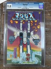 Macross # 1 CGC 9.8 1st Robotech Comico Comics  White Pages picture
