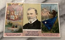 Dukes Cigarette Card 1880s Maryland Governor Jackson Vintage Advertisement  picture