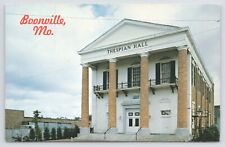 State View~Thespian Hall @ Boonville Missouri~Vintage Postcard picture