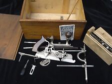 EARLY STANLEY No 45 SWEETHEART COMBINATION PLANE -COMPLETE AND PERFECT WITH CASE picture