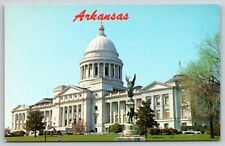 Postcard Arkansas Little Rock State Capital 10H picture