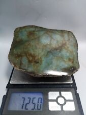 725grams Jadeite Jade Rough Cut 100% Authentic Real Natural Burmese Jade Slab picture