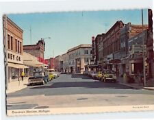 Postcard Downtown Manistee Michigan USA picture
