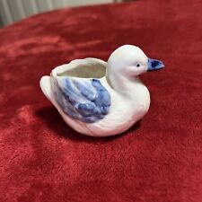vintage porcelain duck bird garden home decor collection picture