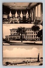 Daytona FL-Florida, Ocean Park Hotel, Daytona Beach, Antique Vintage Postcard picture